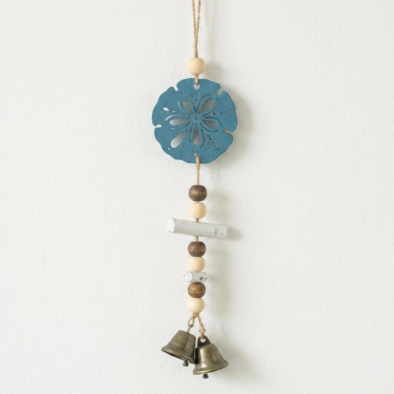 Coastal Wind Chime Hanging Bell Nautical Wall Decor for Beach House Seaside